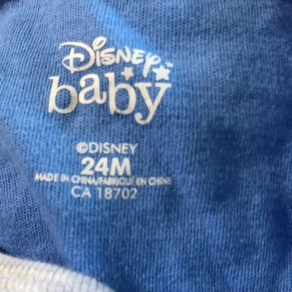 4/$20🥳 Disney Micky Mouse Blue Cotton  Romper - Picture 4 of 4